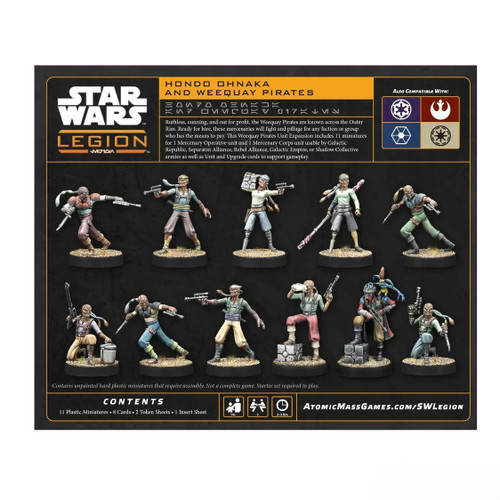 Star Wars: Legion - Hondo Ohnaka & Weequay Pirates