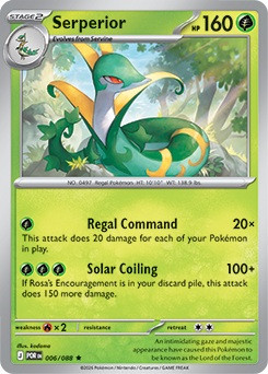 ME Perfect Order 006/088 Serperior (Non-Holo)