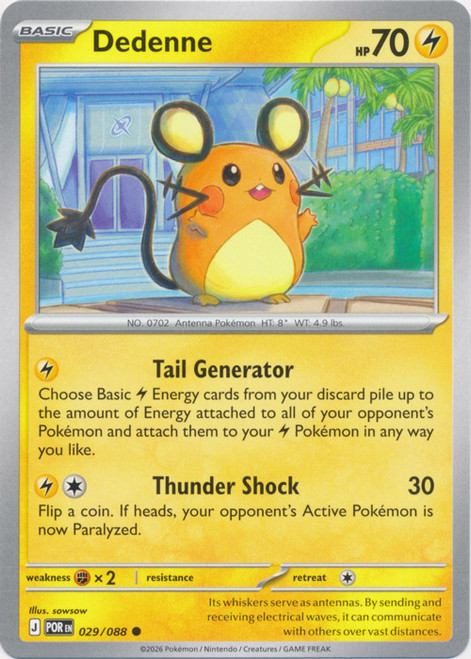 ME Perfect Order 029/088 Dedenne