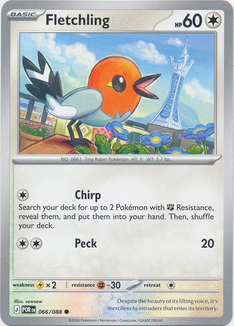 ME Perfect Order 066/088 Fletchling