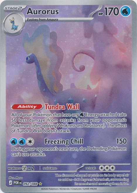 ME Perfect Order 092/088 Aurorus (Illustration Rare)