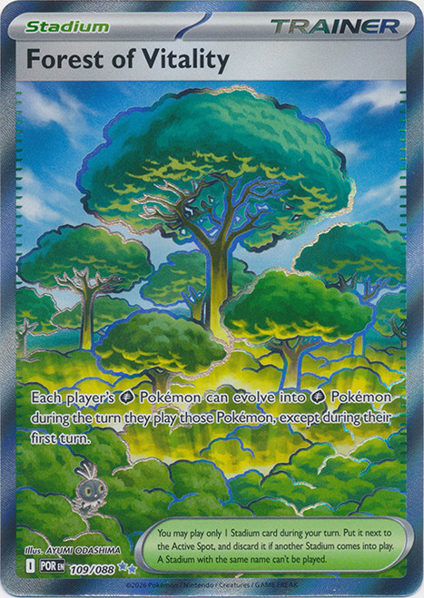 ME Perfect Order 109/088 Forest of Vitality (Full Art)