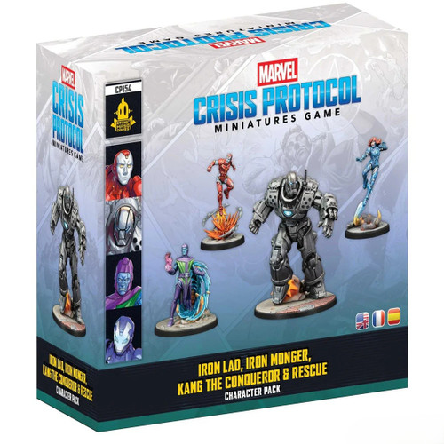 Marvel: Crisis Protocol - Iron Lad, Iron Monder, Kang The Conqueror & Rescue
