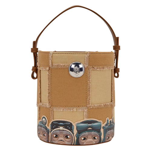 Star Wars: The Mandalorian Grogu & Anzellan Drawstring Bucket Crossbody Bag with Coin Bag