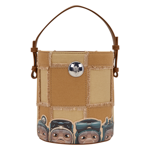 Star Wars: The Mandalorian Grogu & Anzellan Drawstring Bucket Crossbody Bag with Coin Bag