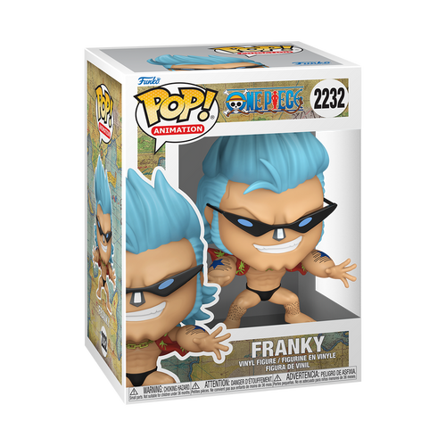 POP! Animation - One Piece #2232 Franky with Sunglasses