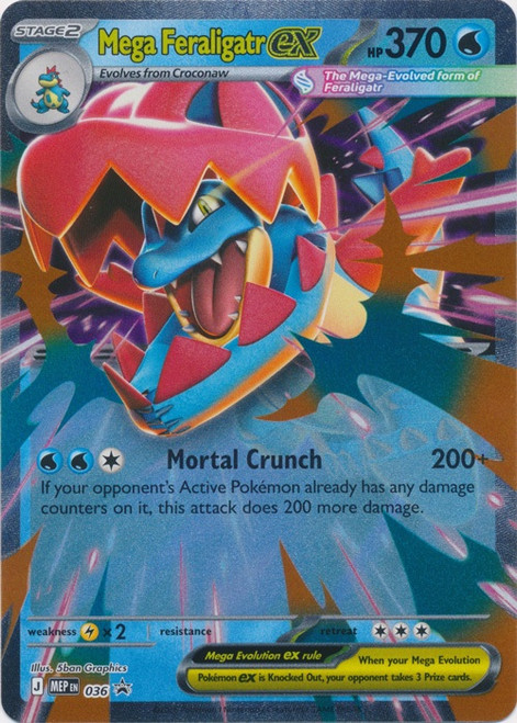 Mega Evolution Promo MEP036 Mega Feraligatr ex