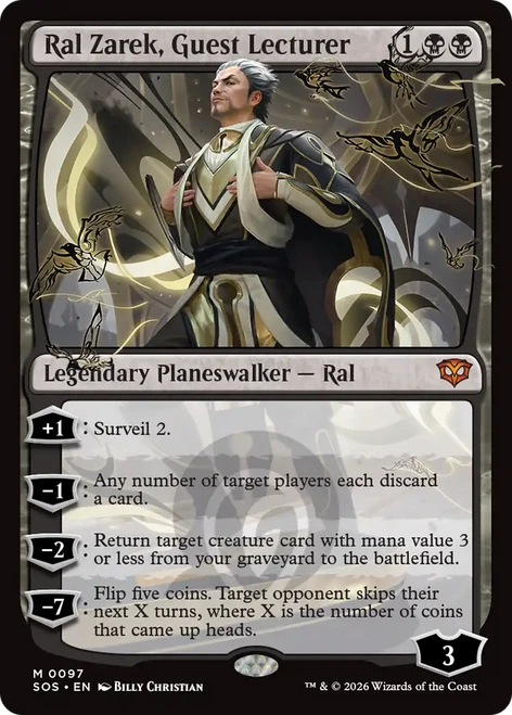 Ral Zarek, Guest Lecturer
