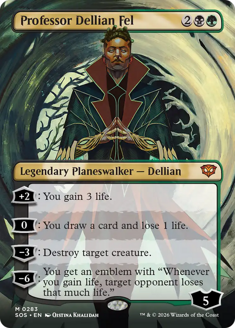 Professor Dellian Fel (Borderless Art)