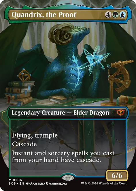 Quandrix, the Proof (Borderless Art)