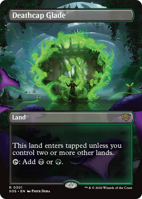 Deathcap Glade (Borderless Art)
