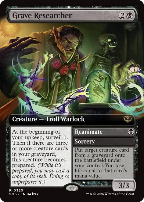 Grave Researcher // Reanimate (Extended Art)