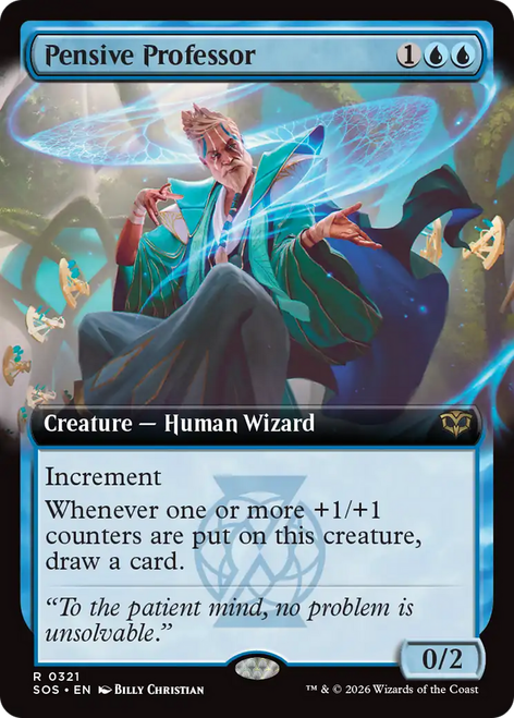 Pensive Professor (Extended Art)