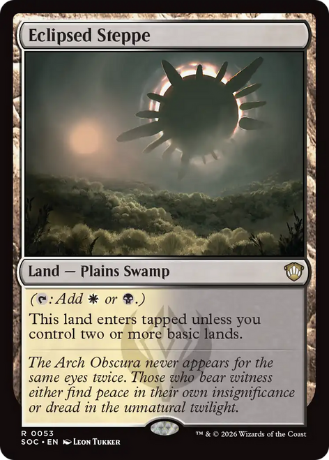 Eclipsed Steppe