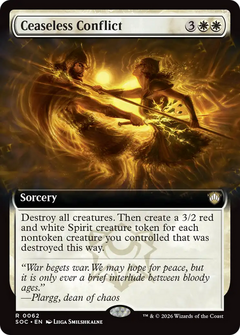 Ceaseless Conflict (Extended Art)