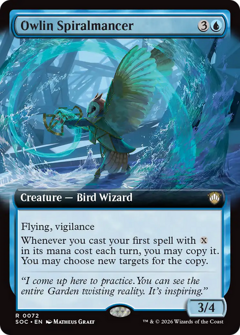 Owlin Spiralmancer (Extended Art)