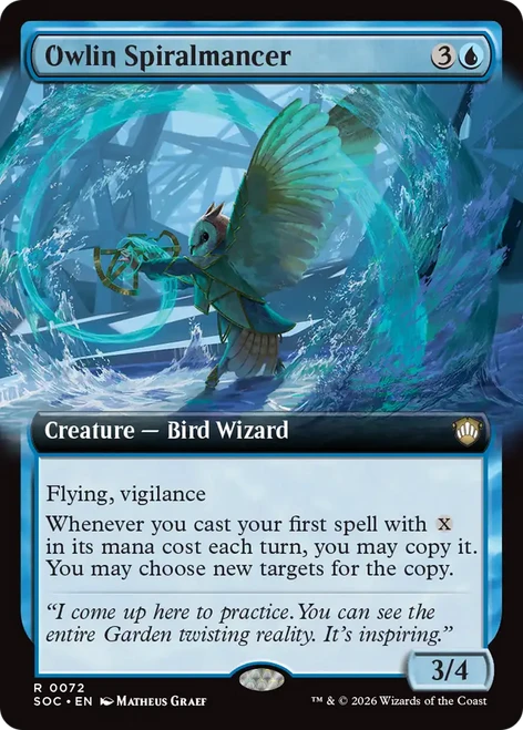 Owlin Spiralmancer (Extended Art)