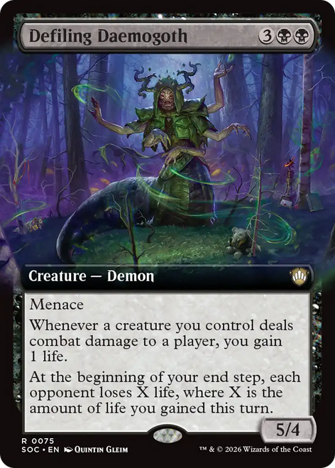Defiling Daemogoth (Extended Art)