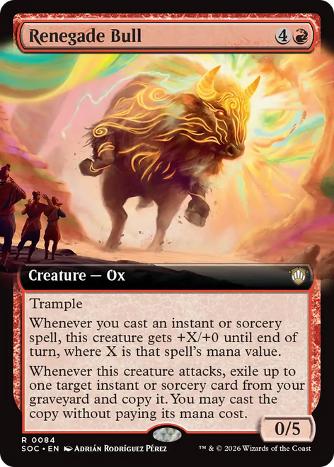 Renegade Bull (Extended Art)
