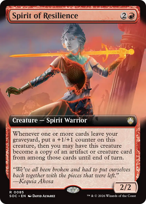 Spirit of Resilience (Extended Art)
