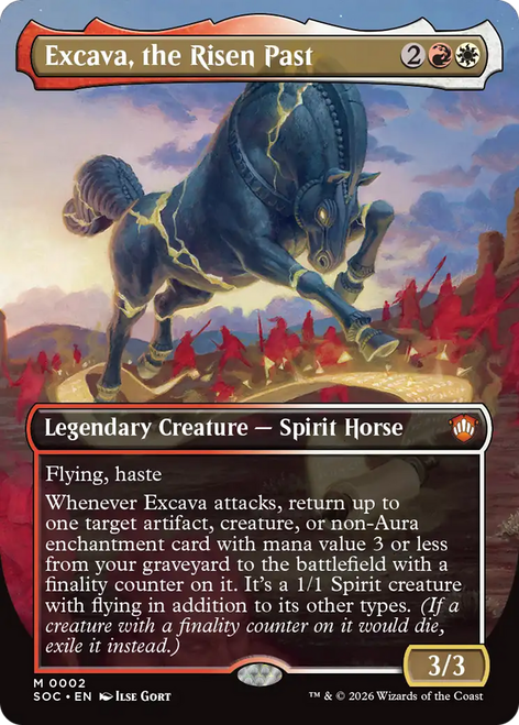 Excava, the Risen Past (Borderless Foil)