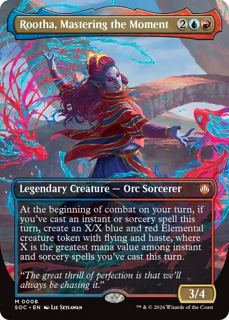 Rootha, Mastering the Moment (Borderless Foil)