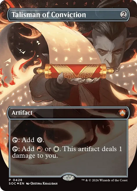Talisman of Conviction (Codex Bundle Foil)