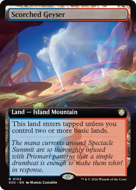 Scorched Geyser (Extended Art)
