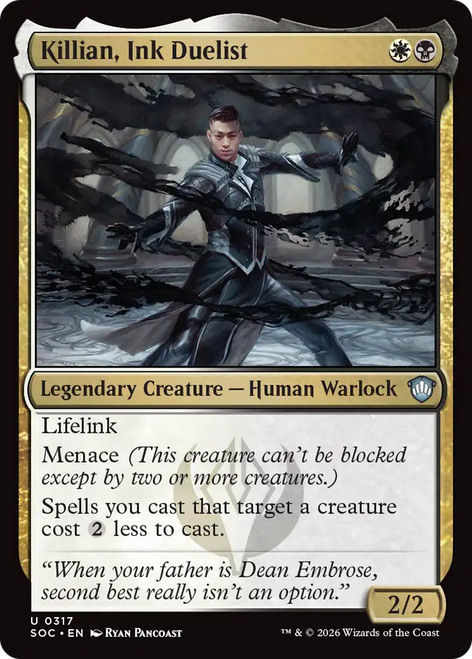 Killian, Ink Duelist