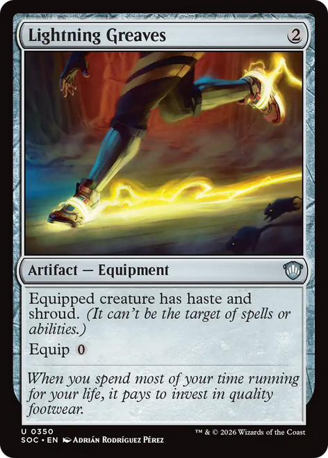 Lightning Greaves