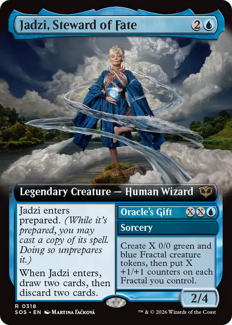 Jadzi, Steward of Fate // Oracle's Gift (Extended Art)