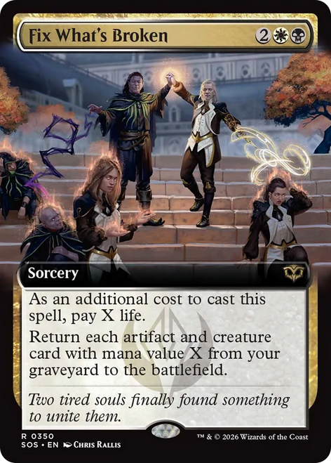 Fix What's Broken (Extended Art)