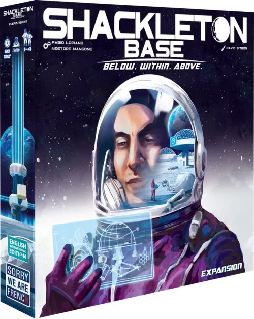 Shackleton Base: Below. Within. Above.