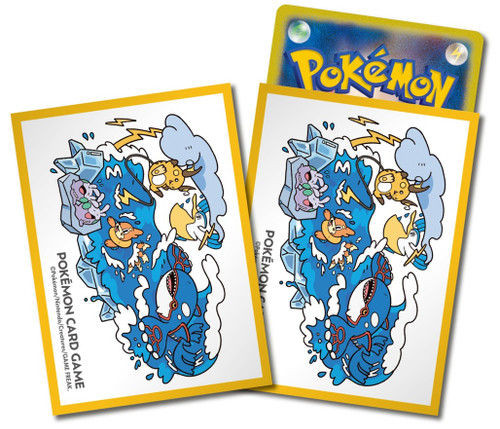 Pokemon Center Japan - OTENKI TEAM (Yellow) Sleeves (64)
