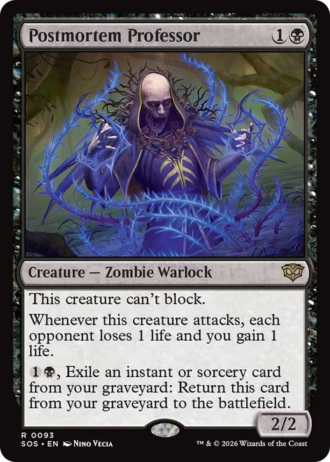 Postmortem Professor