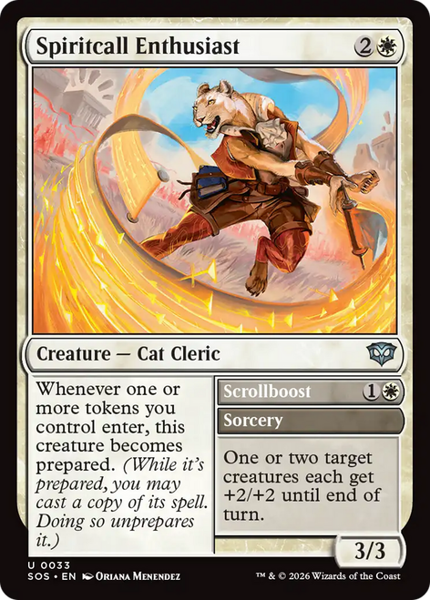 Spiritcall Enthusiast // Scrollboost (Foil)