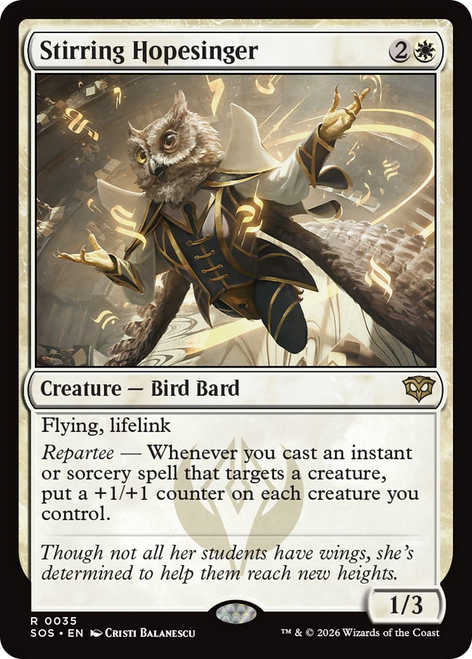 Stirring Hopesinger (Foil)