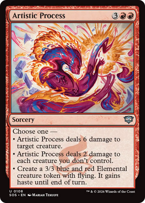 Artistic Process (Foil)