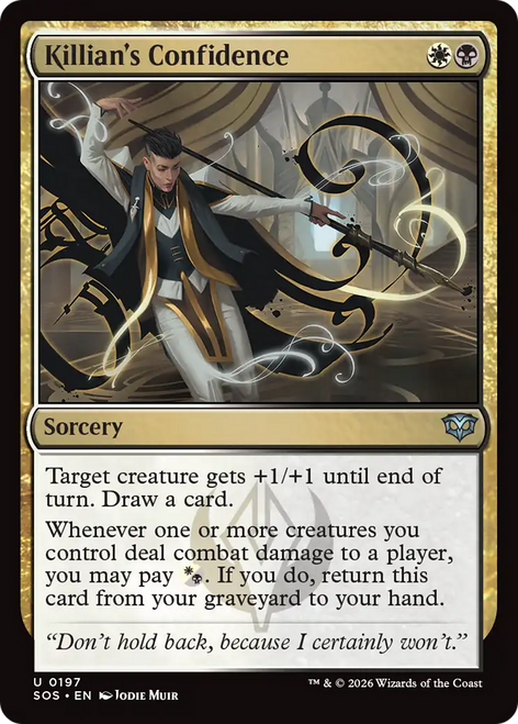 Killian's Confidence (Foil)