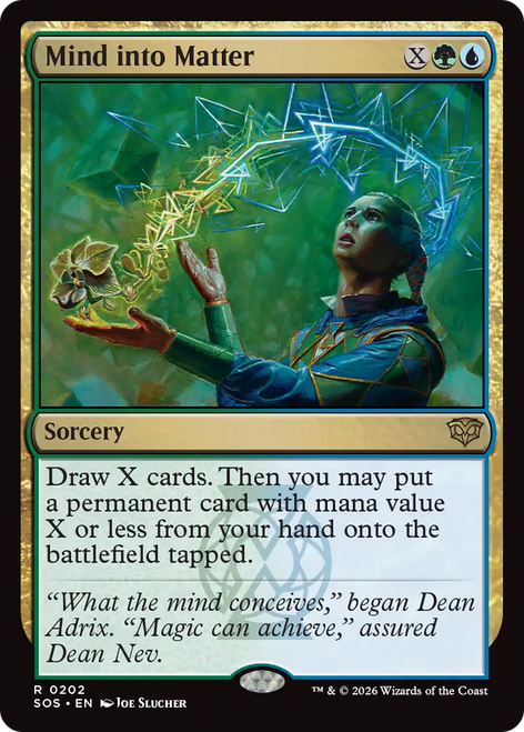 Mind into Matter (Foil)