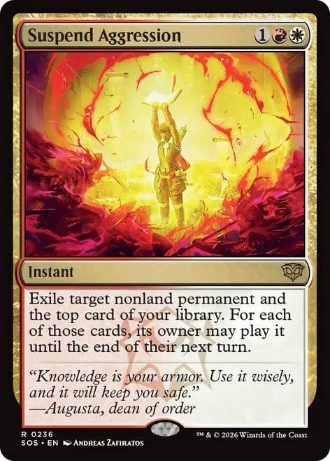 Suspend Aggression (Foil)