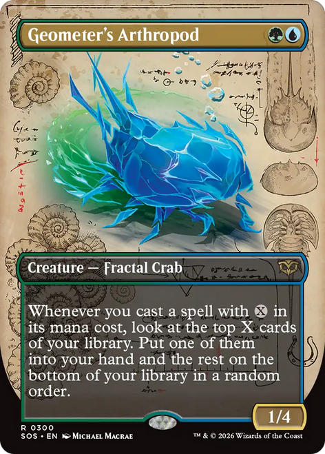 Geometer's Arthropod (Borderless Field Notes Foil)