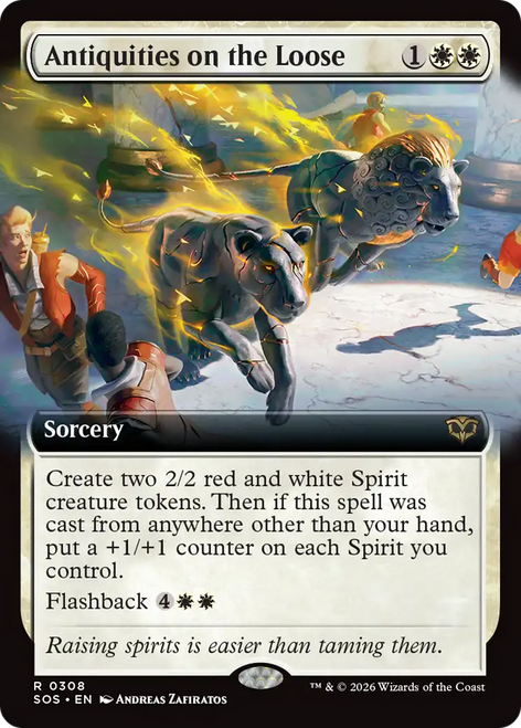 Antiquities on the Loose (Extended Art Foil)