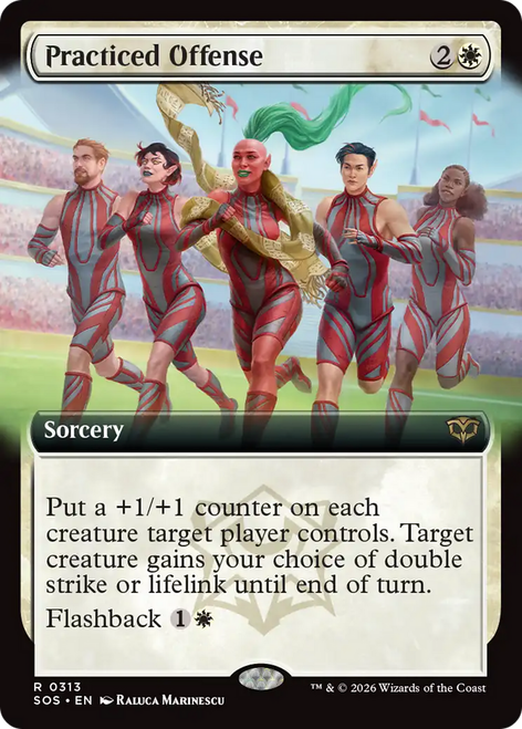 Practiced Offense (Extended Art Foil)