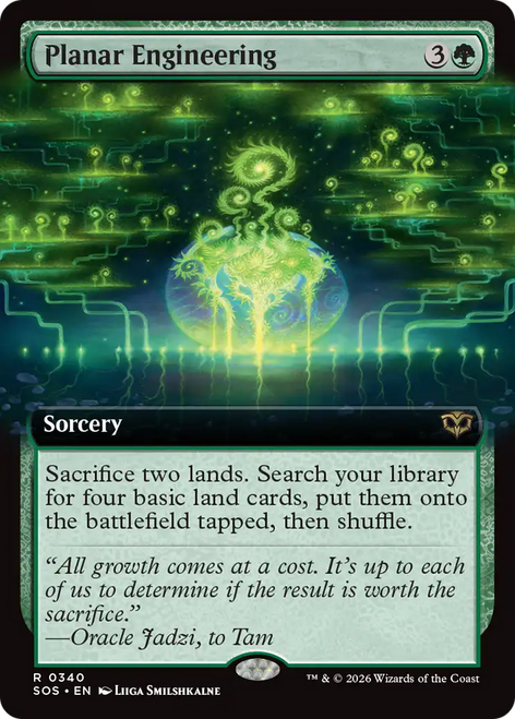 Planar Engineering (Extended Art Foil)