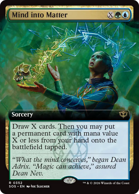 Mind into Matter (Extended Art Foil)
