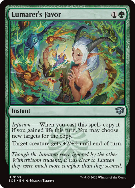 Lumaret's Favor (Foil)