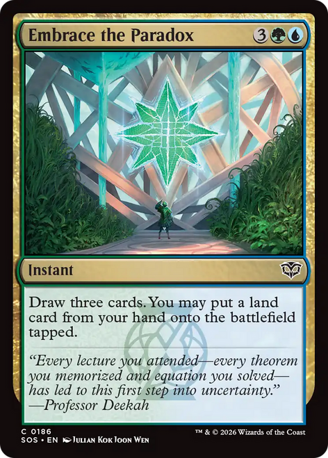 Embrace the Paradox (Foil)