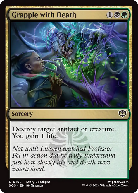 Grapple with Death (Foil)