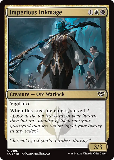 Imperious Inkmage (Foil)